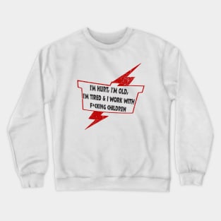 Old Man Punk Crewneck Sweatshirt